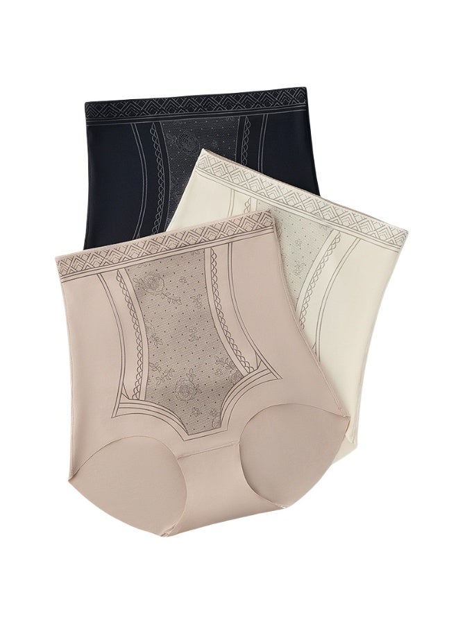 KUYING High Waisted Anti Glare Postpartum Waist Cinching And Hip Lifting Safety Pants For Body Shaping Set Of 3 - Image 1