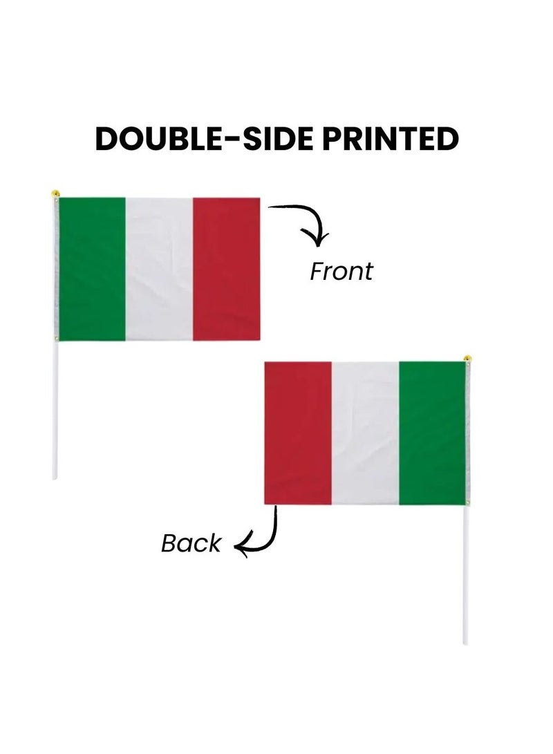 PRINTSHOP4ME Set Of 10 Hand-Held Mini Country Flags-Perfect For Parades-Festivals And Party Decorations-Party Favors And Event Supplies - Image 5