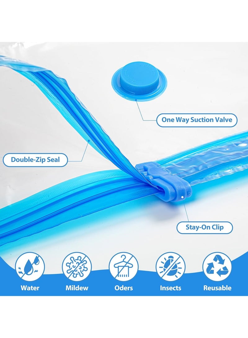 Dxmocos مجموعة من 5 أكياس تخزين مفرغة للسفر - جامبو - Image 4