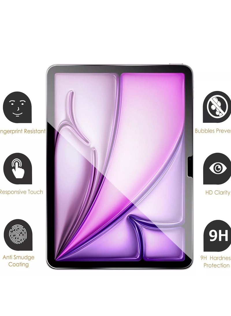 تي دبليو إي جي جي أو أن واقي شاشة iPad Pro 11 بوصة (2024)، واقي شاشة من الزجاج المقوى الشفاف لجهاز Apple iPad Pro 11 بوصة (2024) - Image 3