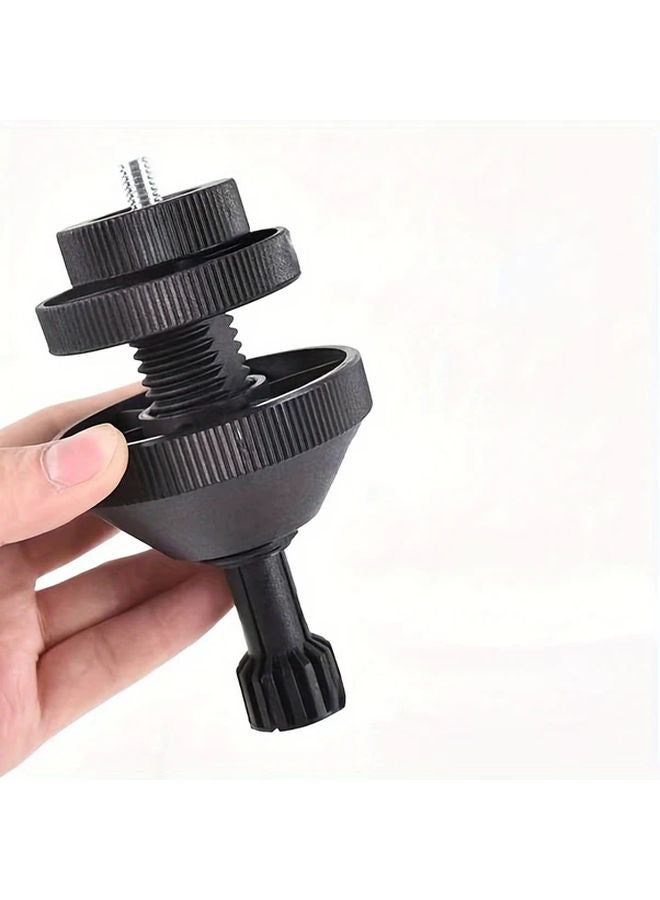 Black 3pcs PVC Clutch Alignment Tool Kit Anti Slip Centering Disassembly Set Auto Repair - Image 2