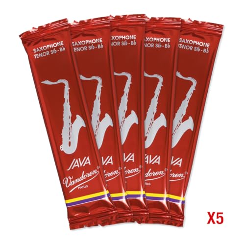 Vandoren SR2715R Tenor Sax JAVA Red Reeds Strength 1.5; Box of 5 - Image 3
