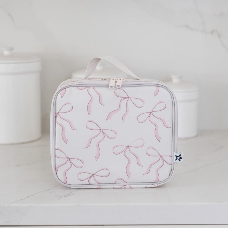 Tiny Twinkle Insulated Lunch Box for Girls and Boys | Durable and Reusable for School & Travel | Ages 3 and Up | Waterproof and Easy to Clean | PFAs and BPA Freeï¼ˆBowsï¼‰ - Image 3