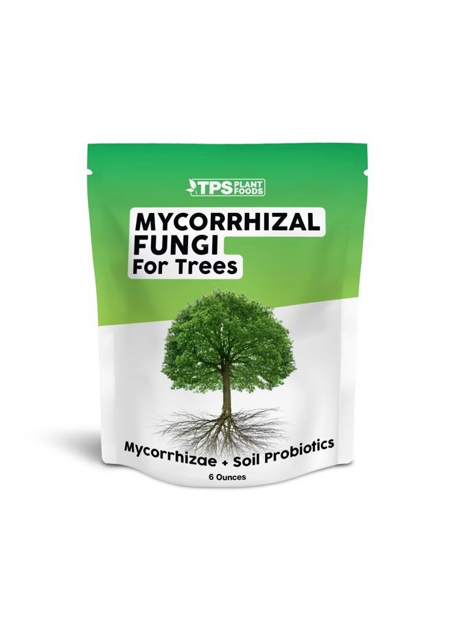 TPS NUTRIENTS Mycorrhizal Fungi for Trees, Tree and Shrub Mycos for Transplanting and for Established, Contains Mycorrhizae and Soil Probiotics (6 Ounces) - Image 1