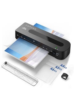 FN333 A4 Photo Laminating Machine With Hot And Cold Mode, Size: Set 3(UK Plug)