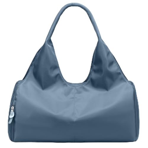 Forestfish Yoga Gym Bag For Women With Shoes Compartment & Wet Dry Storage Pockets Lightweight Duffel Bag, Navy - Image 1