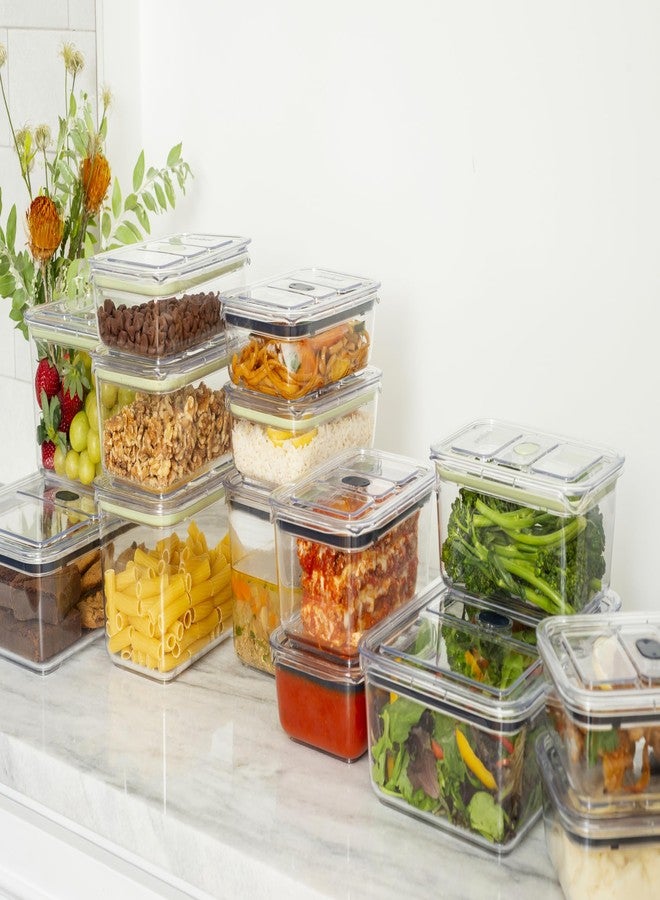 Prepara LatchLok Click 14.5 Cup Food Storage Container, Storm - Image 2