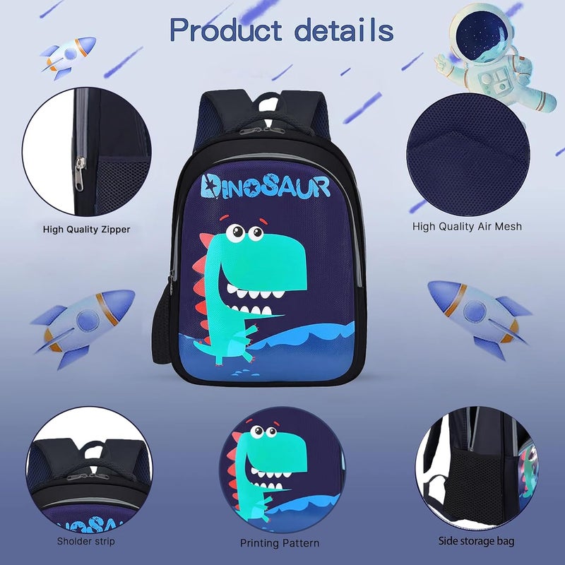 Frantic Printed Tution School Backpack School Bag Printed For Class 1 to 5 For School Going Boys & Girls (20 L) - Image 3