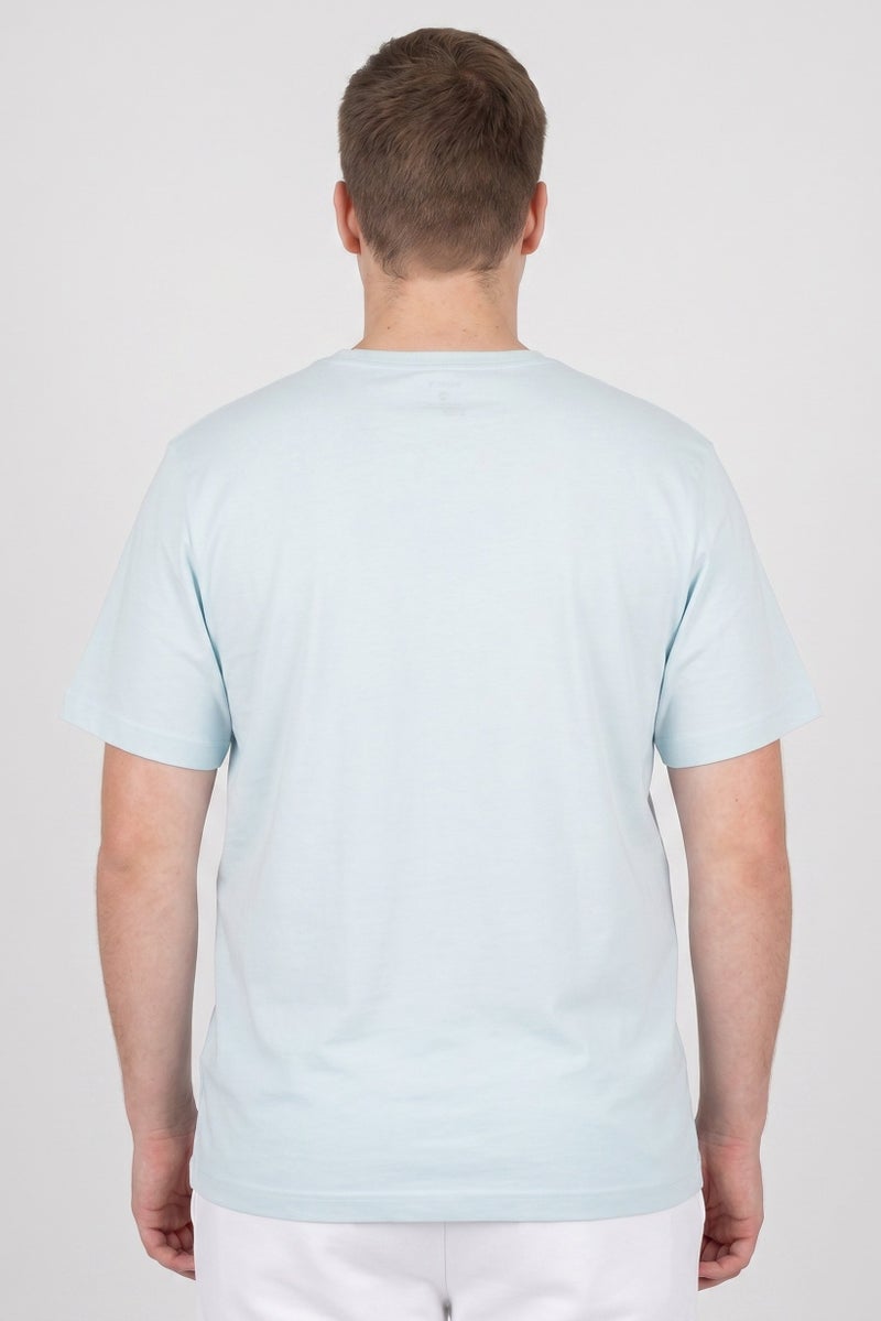 Hurley Men Sportswear Fit Short Sleeve Outdoor T-Shirt, Light Green - Image 4