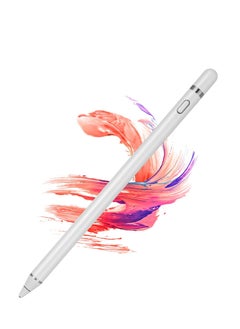 Houmt Active Stylus Pen Compatible for iOS And Android Touch Screens Pencil with Dual Touch Function Rechargeable Stylus for iPad iPad Pro iPhone Cellphone Samsung Tablet Drawing And Writing  - Image 1