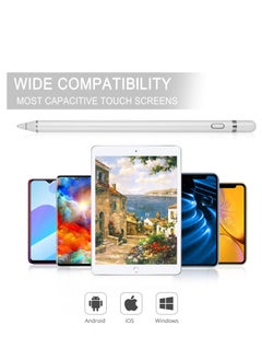 Houmt Active Stylus Pen Compatible for iOS And Android Touch Screens Pencil with Dual Touch Function Rechargeable Stylus for iPad iPad Pro iPhone Cellphone Samsung Tablet Drawing And Writing  - Image 5