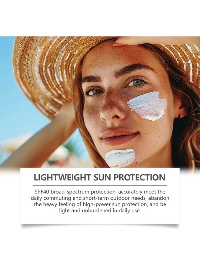 Zyvarn Daily Invisible Lightweight Sunscreen With Broad Spectrum SPF 40, Clear Face Sunscreen, Invisible Sunscreen For Face, Makeup Primer, Lightweight Daily Face Sunscreen, Oil Free, Lightweight & Fast Absorbing, Water & Sweat Resistant Daily Sun Defense, 50ml - Image 5