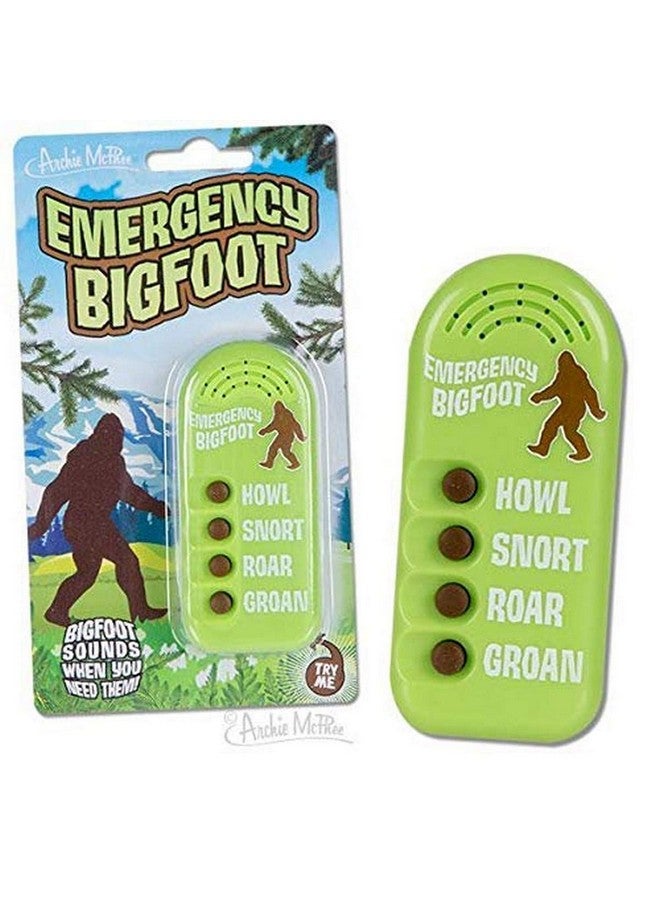 Mcphee Archie, Emergency Bigfoot Electronic Noisemaker, 1 Count