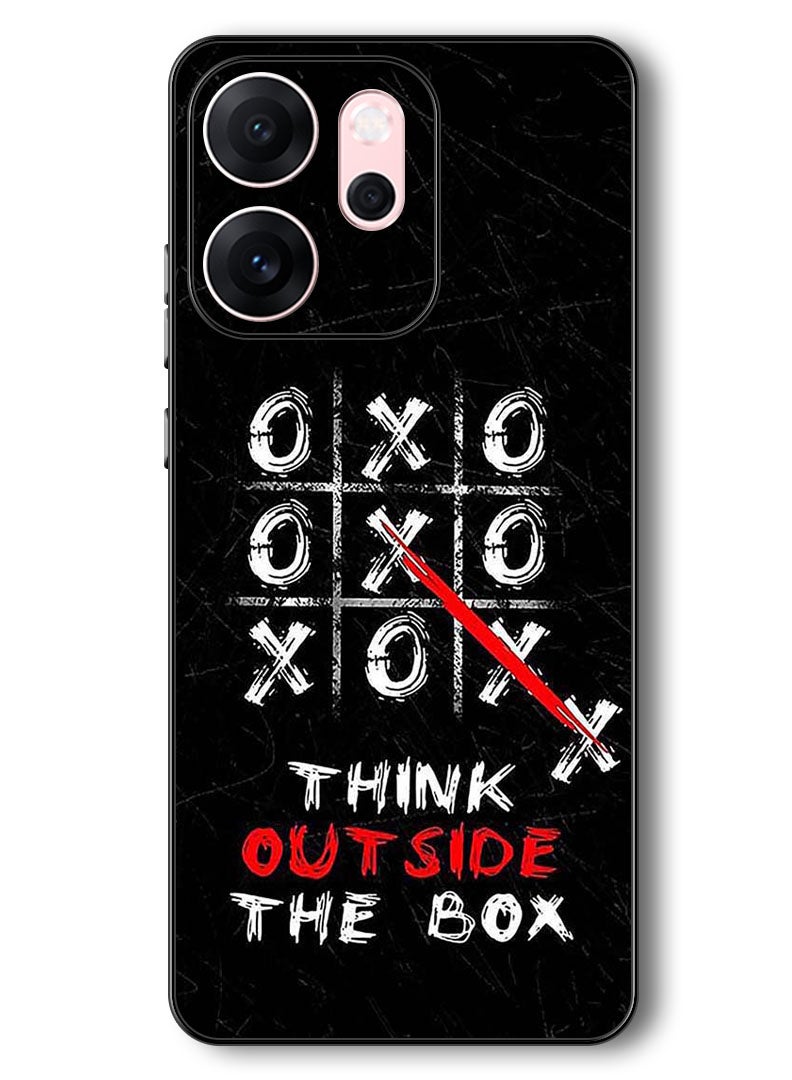 Theodor Case Compatible with Oppo Reno 14 F 6.57 Inch Protection Shockproof Bumper Cover Think out of the box - Image 1