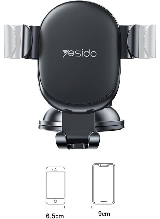 Yesido C120 Telescopic Car Dashboard Windshield Suction Phone Stand Gravity Holder - https://f.nooncdn.com/p/pzsku/Z1ABBCAB99F4F66B3E20BZ/45/_/1774539677/36d57285-ee38-4c10-b87c-e4fe632a2909.jpg