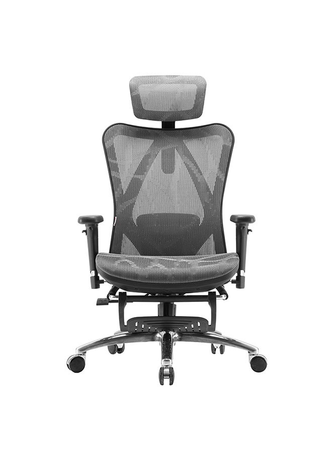 SIHOO SIHOO M57B Office Seats 3D Armrests Back Support Chair Ergonomic Chair with Footrest  - Image 1