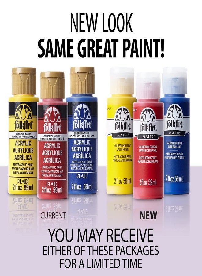 FolkArt Acrylic Craft Paint, Lush Meadow 2 fl oz Premium Matte Finish Paint, Perfect For Easy To Apply DIY Arts And Crafts, 36256 - Image 2