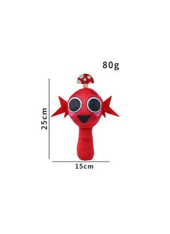 Y&D Sprunki Plush Toys, Sprunky Wenda & Gray Plushies Pillow Stuffed Animal Figure Dolls for Game Fans Gifts for Kids  - Image 1