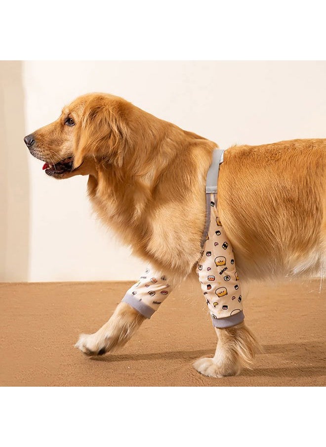 ROZKITCH - Dog Surgery Recovery Sleeve for Front Legs, Pet Prevent Licking Wound Elbow Brace Protector, Dog Leg Sleeve to Stop Licking Cone Collar Alternative for Sprain ACL CCL Arthritis Cute Dog 3XL - Image 1