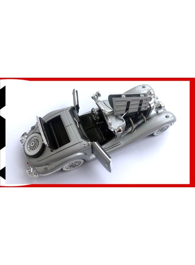 Die-cast Car Mercedes-Benz 500K Vintage Car Model Special Car - Image 2