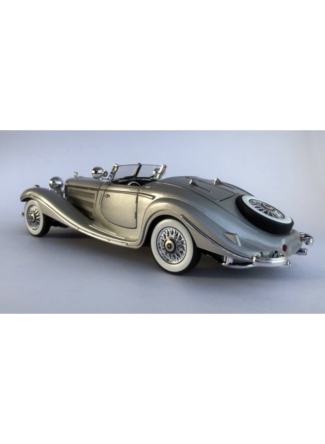 Die-cast Car Mercedes-Benz 500K Vintage Car Model Special Car - Image 3