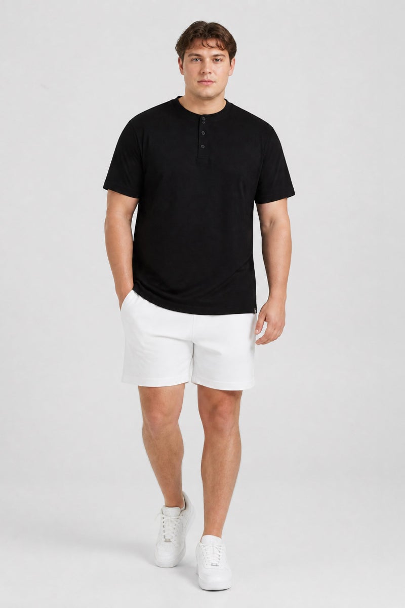 Gaiam Men Slim Fit Short Sleeve Training T-Shirt, Black - Image 2