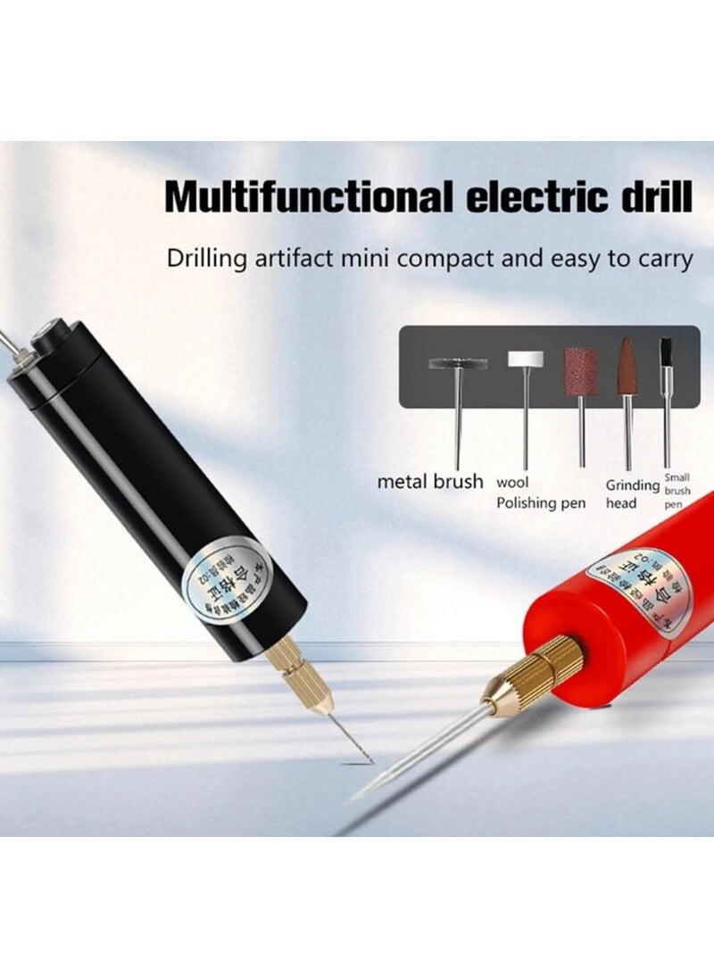 APURK APURK Mini Usb Drill Machine Grinding Polishing Engraving Machine Tool Kit Accessories Home Repair Kit Tool Kit Cordless Project Kit Set of 1  - Image 3