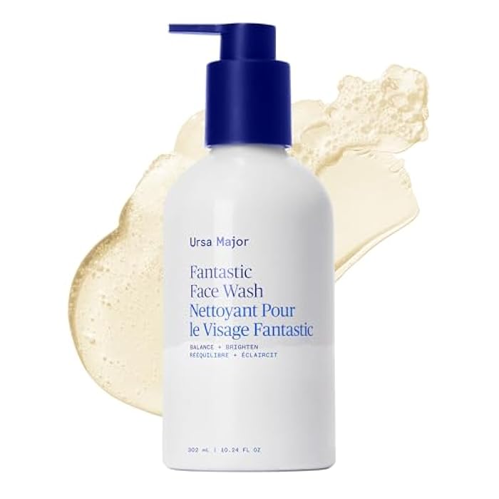 Ursa Major Fantastic Face Wash | Natural, Vegan & Cruelty Free | Daily Foaming Facial Cleanser for Men & Women | 10.24 oz - Image 1