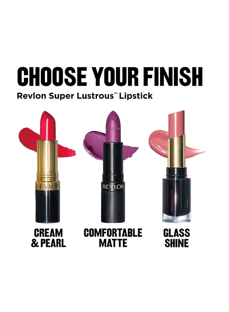 Revlon Super Lustrous Glass Shine Lipstick 008 Rum Raisin - Image 5
