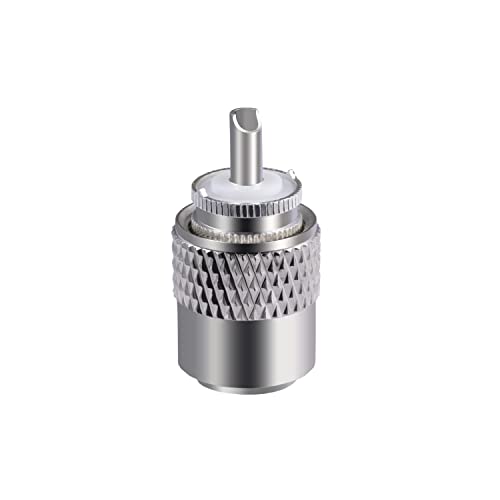 POBADY 5PCS PL-259 Connectors 50 ohm PL 259 UHF Male Solder Connector Plug Low Loss for VLMR-400 RG-8 Coaxial Cable - Image 2