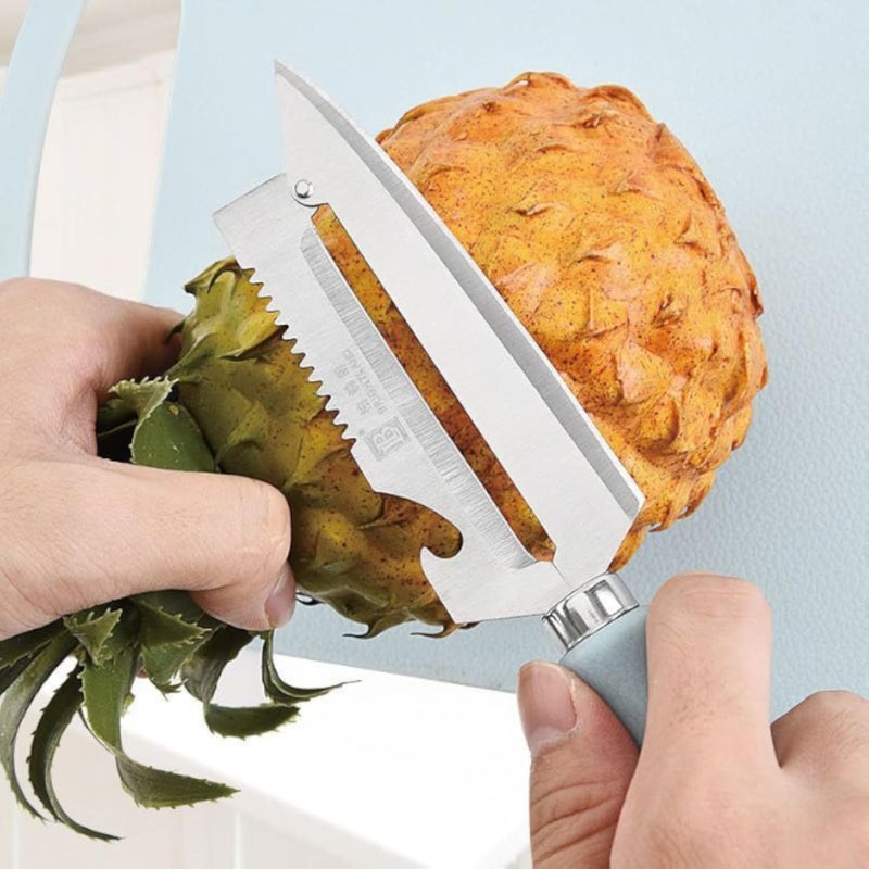 4-in-1 Kitchen Knife â€“ Multi-Purpose Stainless Steel Cooking Gadget for Peeling, Slicing, Fish Scaling & Bottle Opening â€“ Ergonomic & Durable (One pack)
