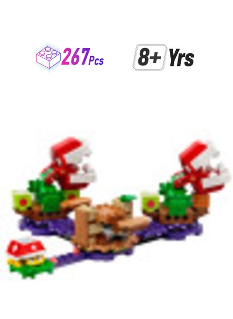 مجموعة بناء 71382 من LEGO Super Mario Piranha Plant Puzzling Challenge