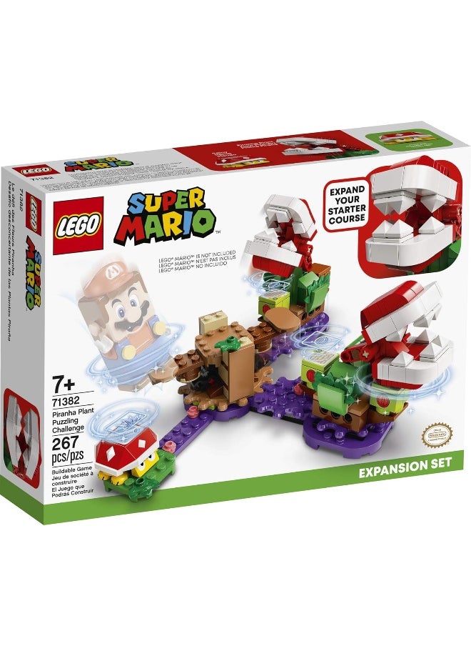 LEGO - مجموعة بناء 71382 من LEGO Super Mario Piranha Plant Puzzling Challenge - Image 1