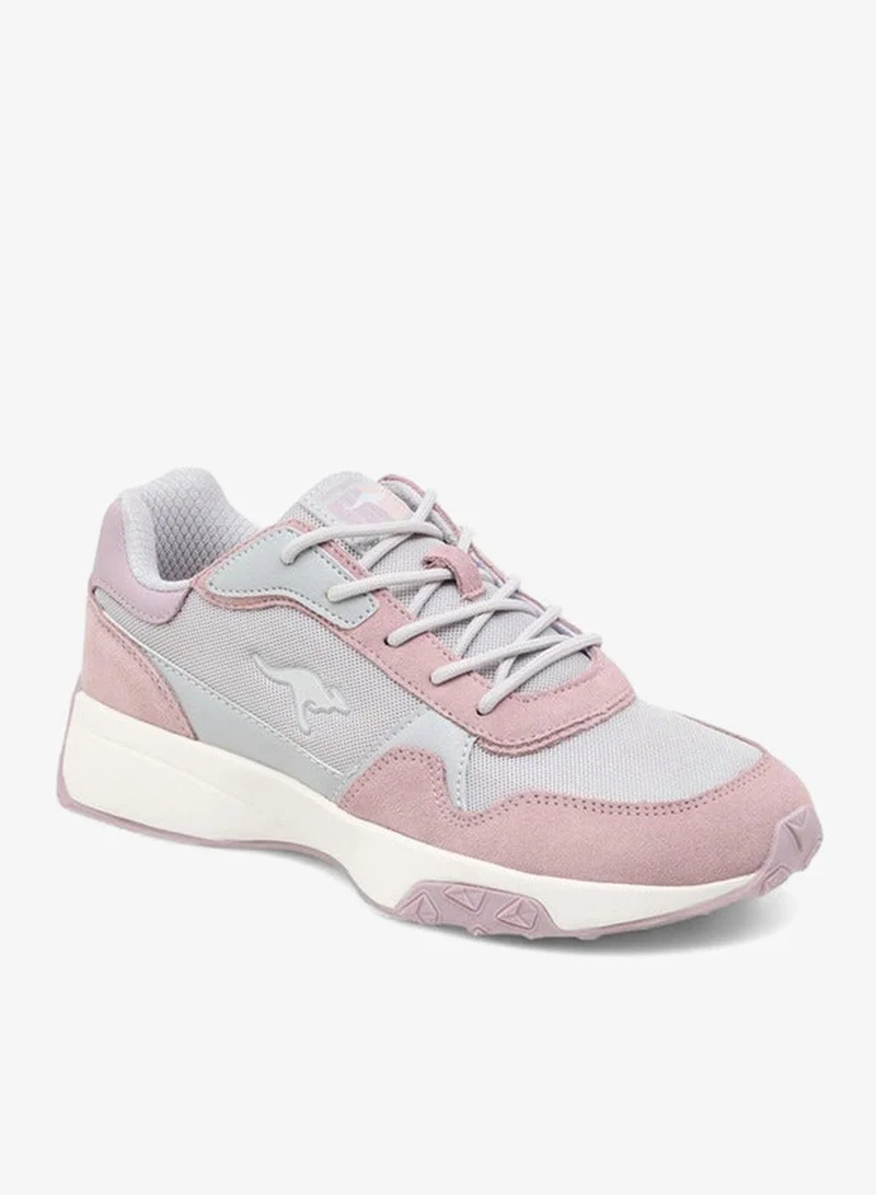kangaROOS Women's Colourblock Lace-Up Sports Shoes