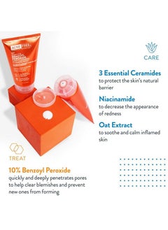 AcneFree Severe Acne 10% Benzoyl Peroxide Foaming Cleansing Wash 5 Ounce  - Image 4