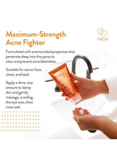 AcneFree Severe Acne 10% Benzoyl Peroxide Foaming Cleansing Wash 5 Ounce  - Image 5
