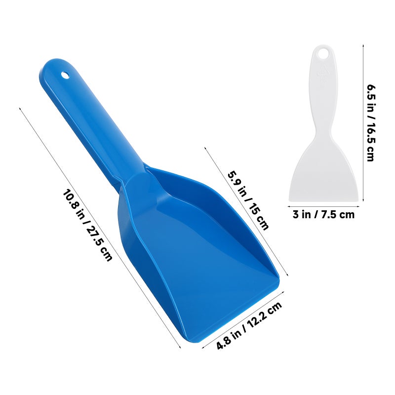 2pcs Refrigerator Deicing Shovel Practical Ice Scoop Snow Removing Shovels - Image 4