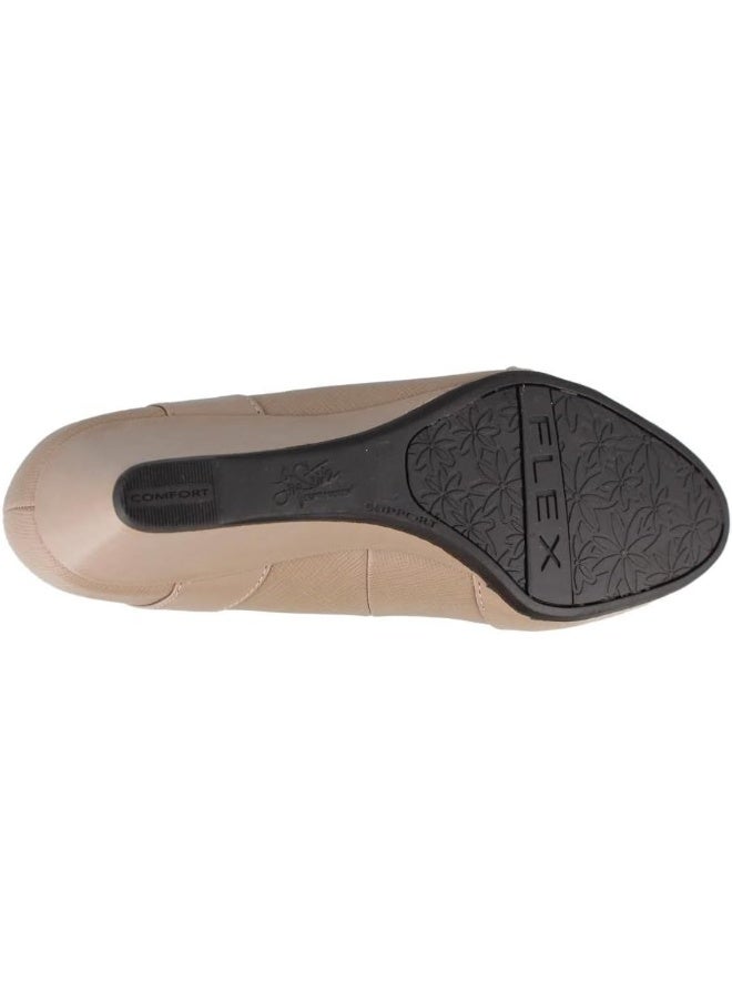 LifeStride LifeStride Women's Dreams Wedge Pump, Stone, 10 - Image 4