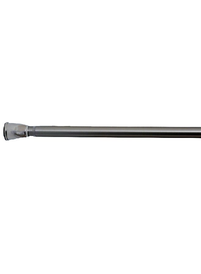 Pan Home Mosby Extendable Shower Curtain Rod 130-240cm-Nickel - Image 2
