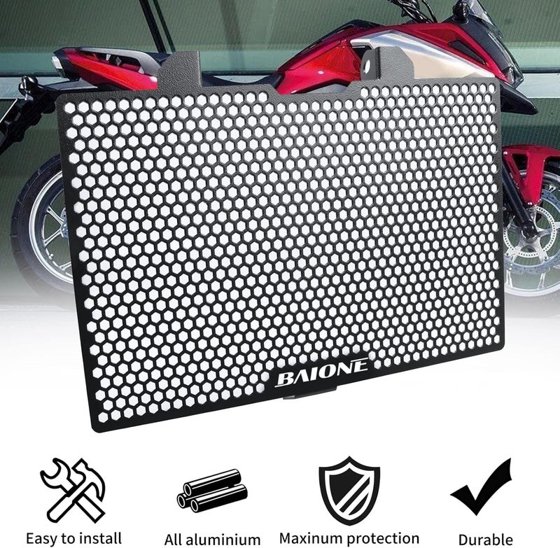 BAIONE Radiator Guard Grill Protective Cover for Honda NC750X 2021-2022 - Image 4