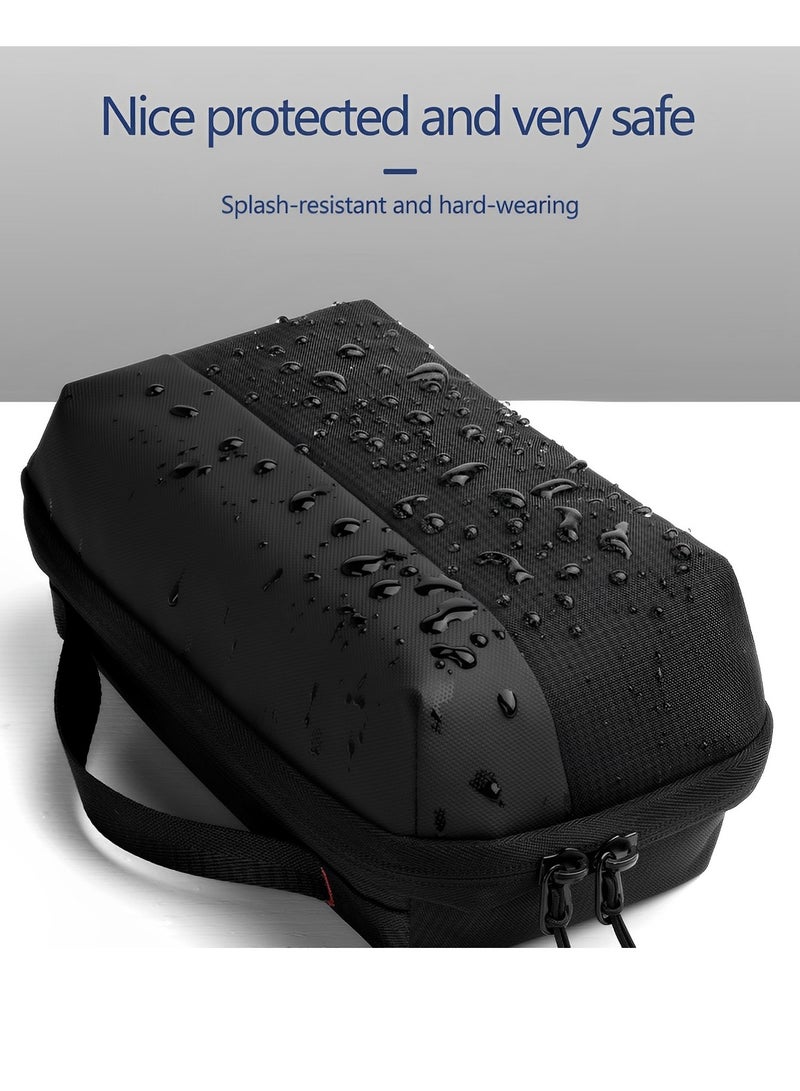 Skycare Skycare Portable Travel hand bag - Electronic Organizer for MacBook Charger, Cables, Power Bank, Hard Drive, and More - Water-Resistant Digital Storage Bag with Removable Card Slots  - Image 4