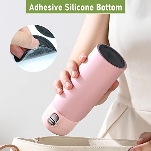 HOYDATE 20Pcs Rubber Bottoms for Sublimation Tumblers,Protective Anti-Slip Silicone Bottoms with Adhesive for Skinny Tumblers, Thermal Bottle,Mason Jars (56mm , Black) - Image 4
