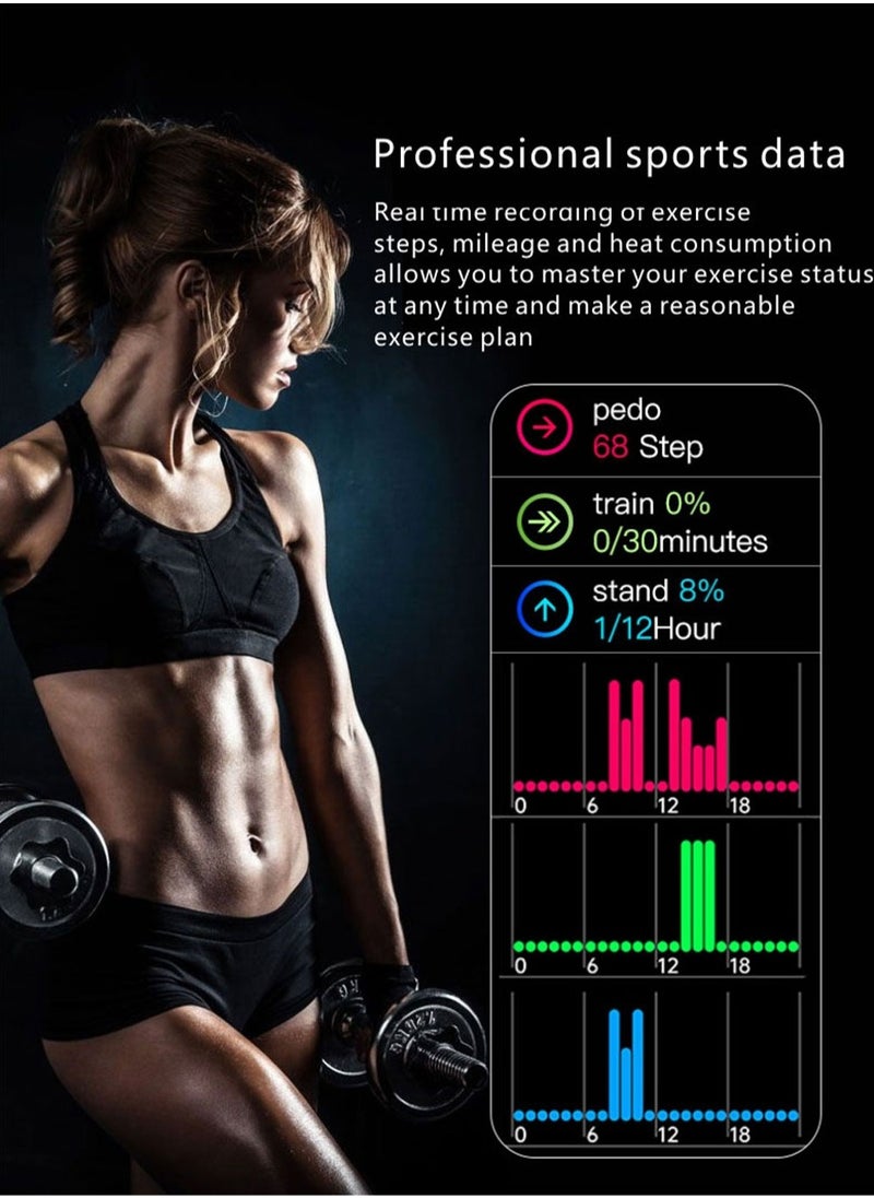 SAB - X9 MAX smartwatch 2-inch display supports NFC wireless charging health detection - Image 1