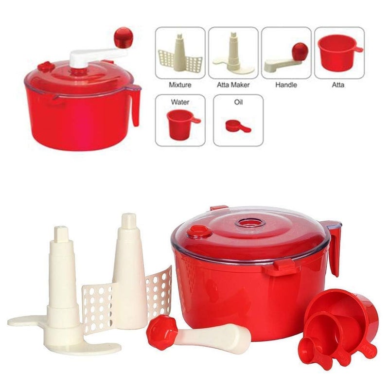 PRUJASH ENTERPRISE PRUJASH ENTERPRISE atta kneader kneader machine food processor atta kneader Roti Dough chakki clearline Maker Measuring Cups Set Bread Mixer for Home Kitchen  - Image 4