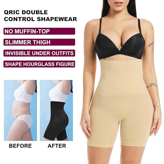 KROYWEN Slim Belt for Women Belly Fat Elastic Waist Shaper for Weight and Fat Belly, Tummy Reduction Belt for After Delivery, Slimming Tummy Fat Waist Shape Wear and HIPS Trainer (Beige) - Image 3