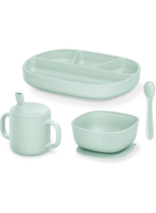 NUK Silicone Baby Tableware Bundle - Image 1