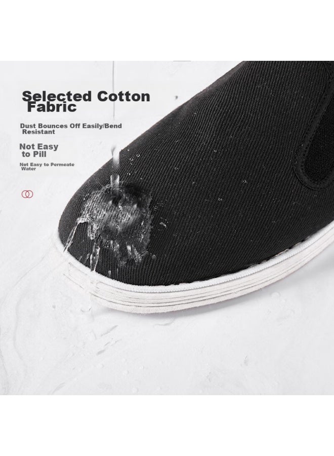 Weizhi Old Beijing Cloth Shoes For Men, Thousand-layer Sole Cloth Shoes, Slip-on Chinese-style Dad Shoes For Middle-aged And Elderly, Wz6003 - Image 3