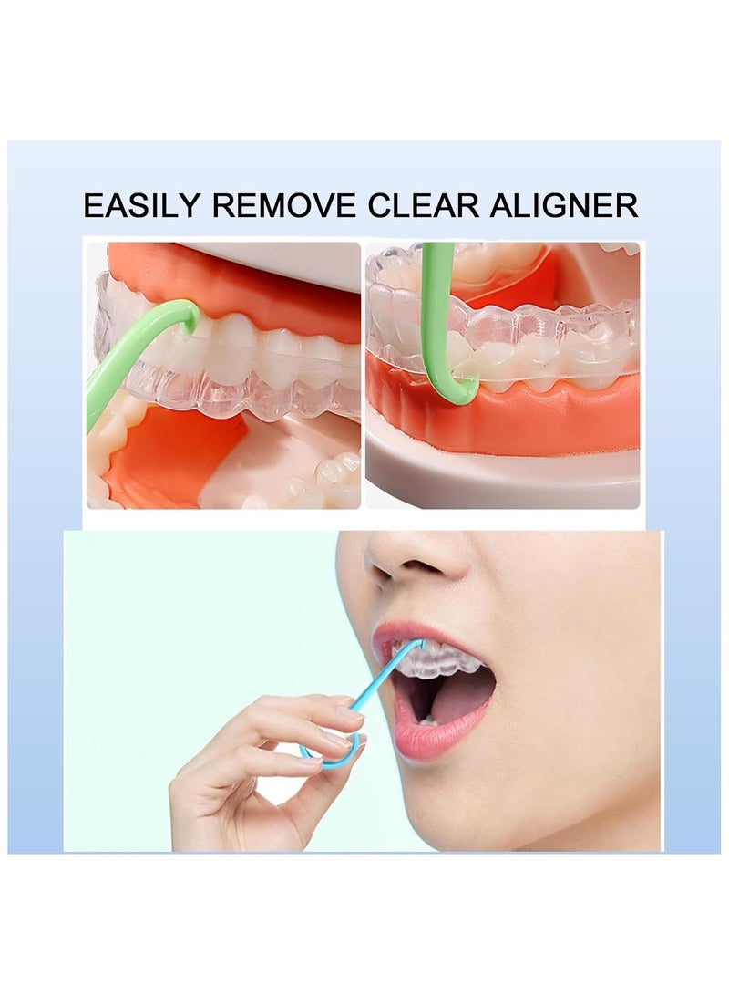 5pcs Aligner Removal Tool Aligner Remover Tools for Aligners,Braces, 5 Colors - Image 2