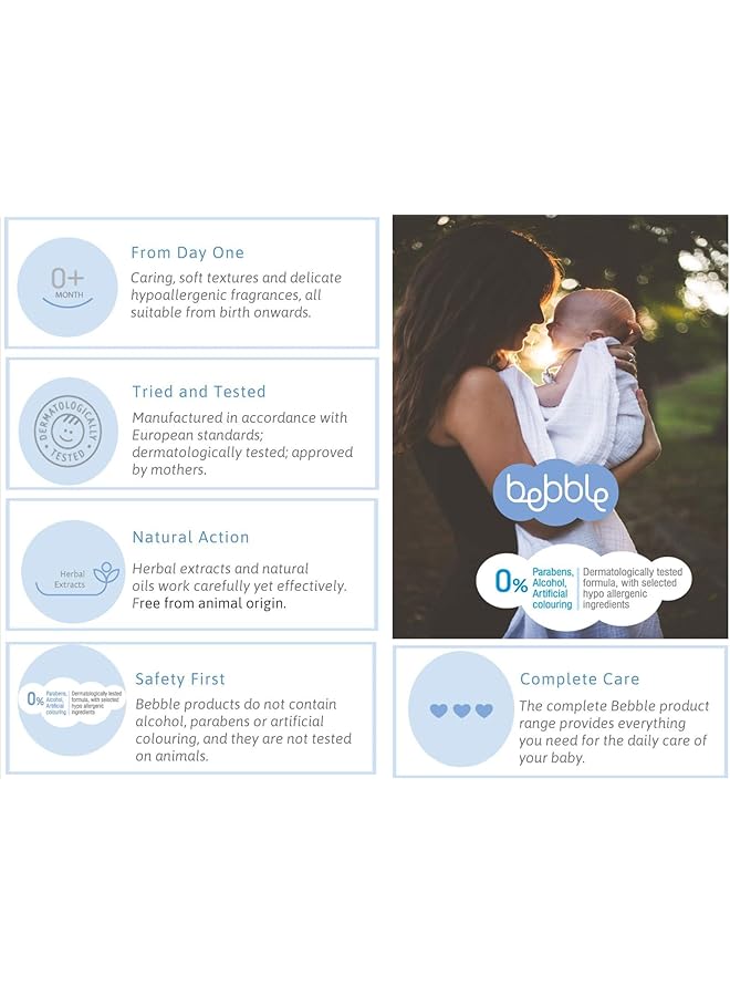 bebble Shampoo & Body Wash 200Ml - Image 2