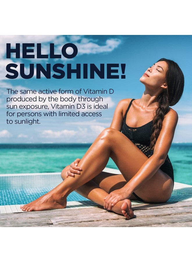 KAL Vitamin D3 5000 IU 125 mcg, High Potency Vitamin D Tablets, Calcium Absorption, Bone Health and Immune Support Supplement, Rapid Disintegration D-3 ActivTabs, 60-Day Guarantee, 60 Serv, 60 Tablets - Image 5